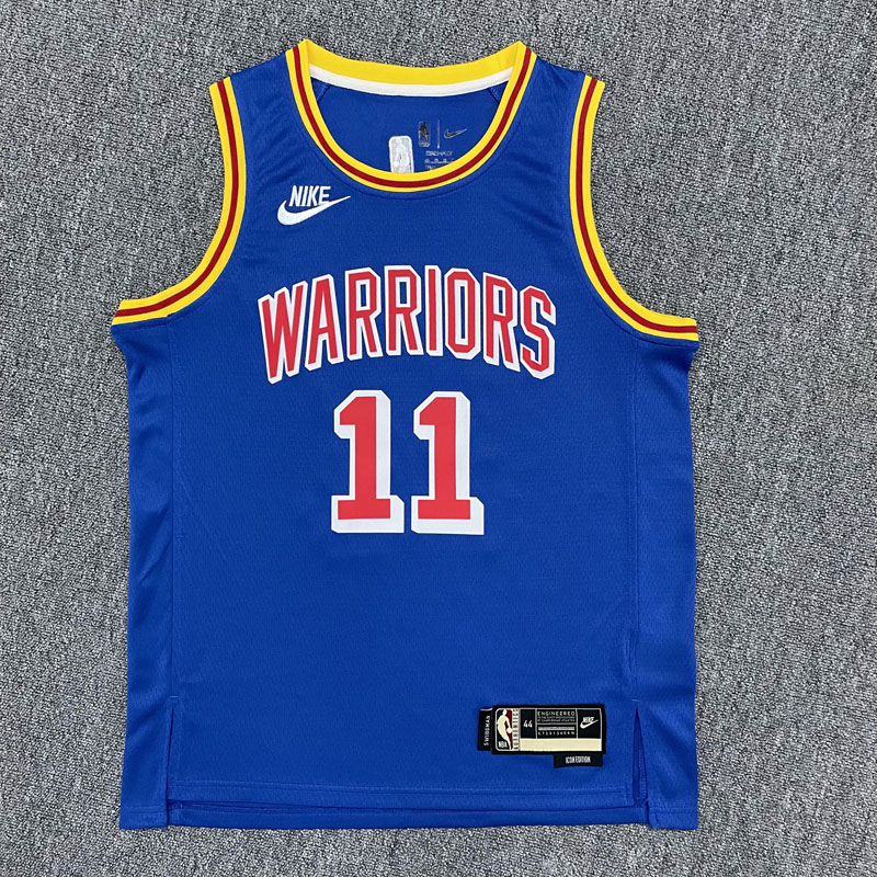 Warriors THOMPSON #11 Blue 75th Anniversary Ret...
