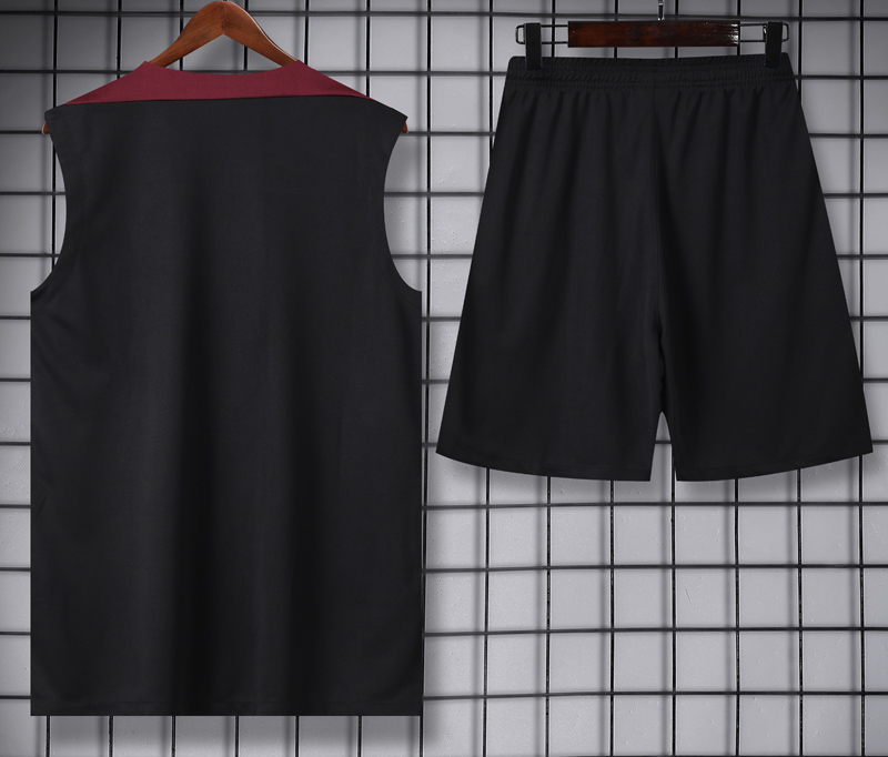 24-25 PSG Black Tank top and shorts suit