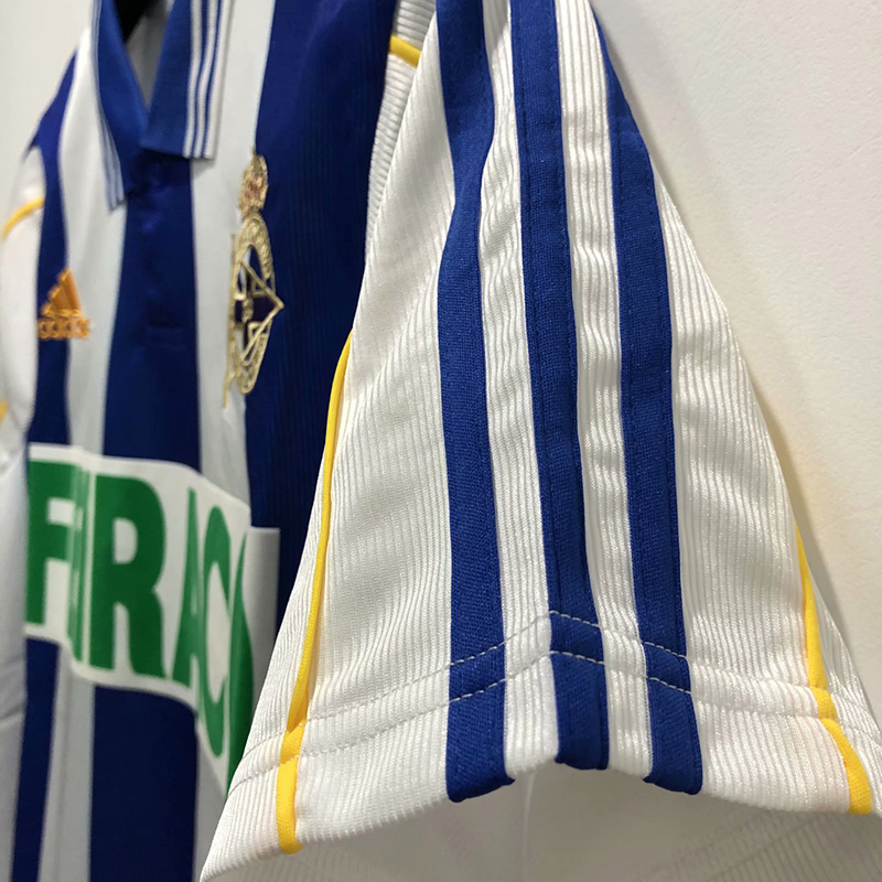 1999-2000 La Coruna Home Retro Soccer Jersey
