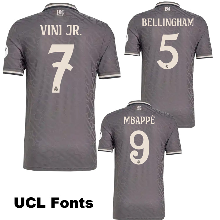 24-25 RMA Third Long Sleeve Soccer Jersey (长袖)