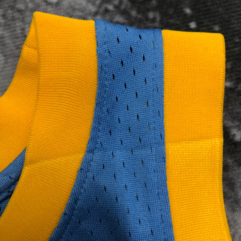 2002 LAKERS O'NEAL #34 Light blue Retro Top Qua...