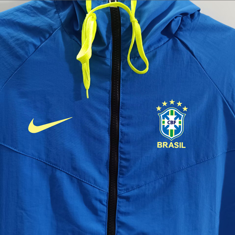 25-26 Brazil Blue Windbreaker