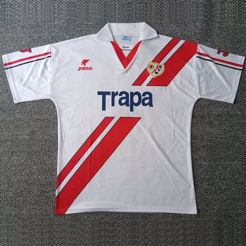 1997-1998 Rayo Vallecano Home Retro Soccer Jersey