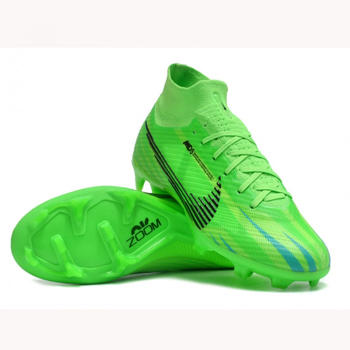 Air Zoom Mercurial Superfly IX Elite FG Soccer Shoes-Green/Black-5818615