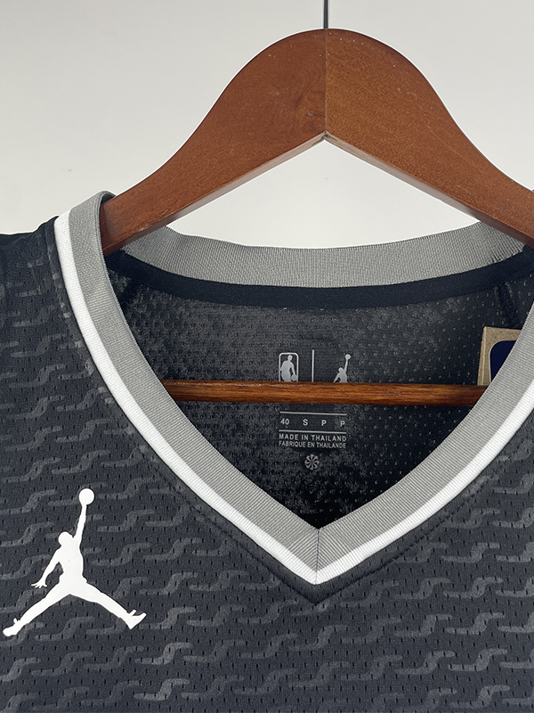 22-23 Kings FOX #5 Black Top Quality Hot Pressi...