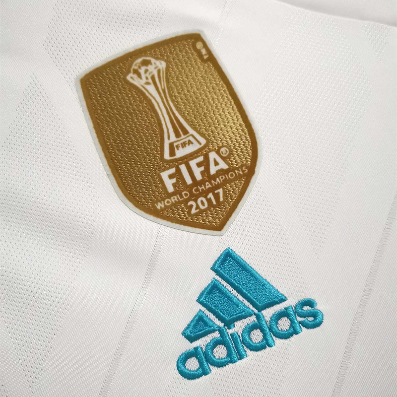 2017-2018 RMA Home Long Sleeve Retro Soccer Jer...