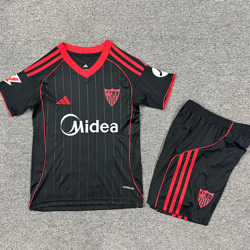 25-26 Sevilla Third Kids Soccer Jersey