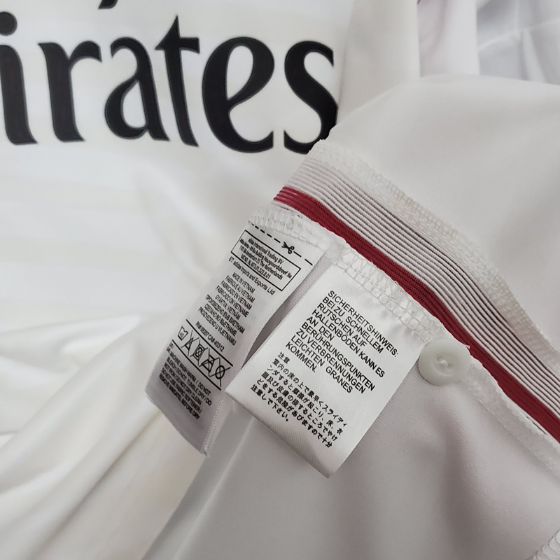 2014-2015 RMA Home Long Sleeve Retro Soccer Jer...