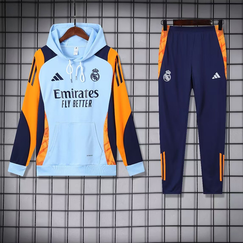 24-25 RMA Blue Hoodie Tracksuit (卫衣套装)