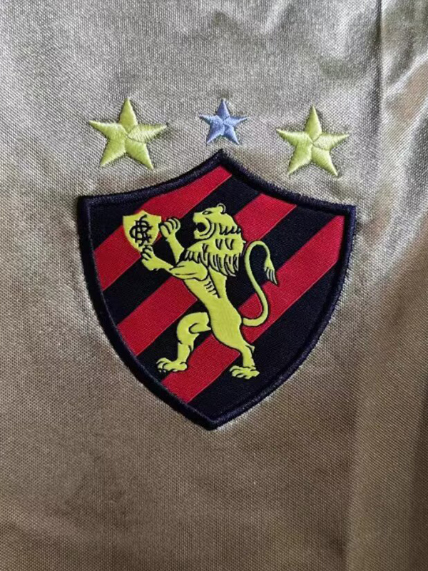 2016 Recife Golden Retro Soccer Jersey