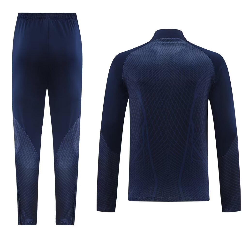 2024 NK Blue Half Pull Tracksuit