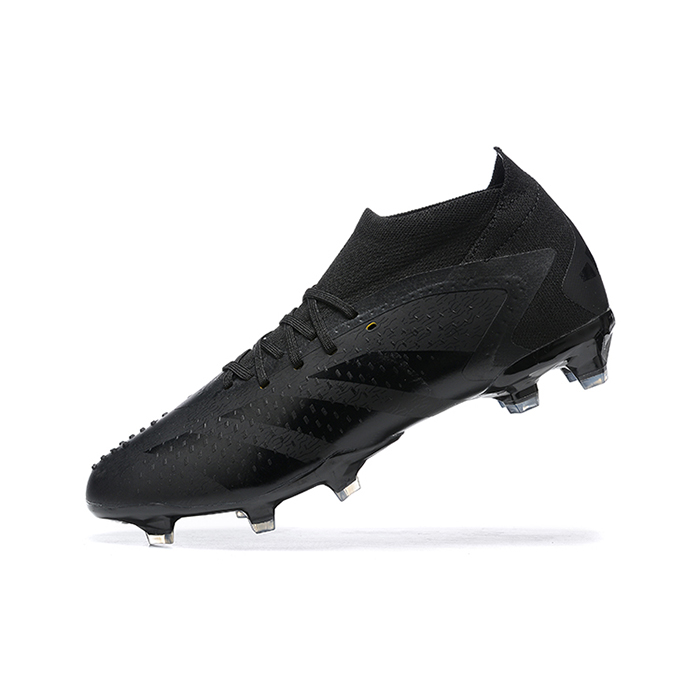 PREDATOR ACCURACY+ FG BOOTS Soccer Shoes-All Black-9726122