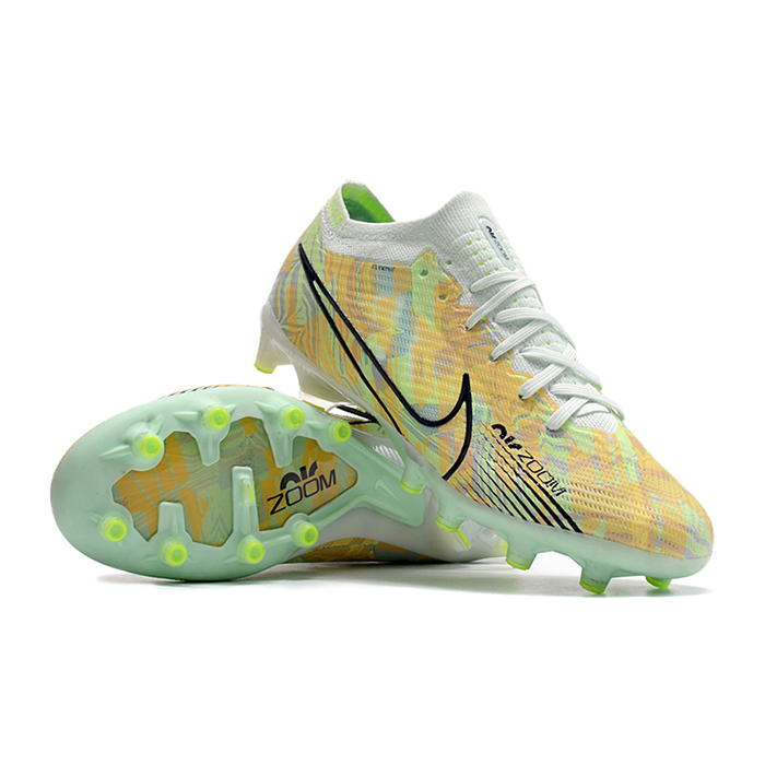 Air Zoom Mercurial Vapor XV Elite AG Soccer Shoes-Green/Yellow-9920486