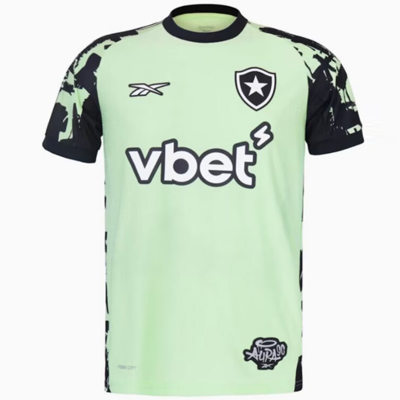 25-26 Botafogo Light Yellow Goalkeeper Soccer Jersey