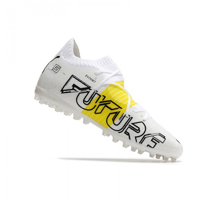 Future Z 1.2 Soccer Shoes-White/Yellow-3948666