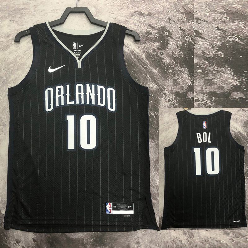 22-23 Magic BOL #10 Black Top Quality Hot Press...