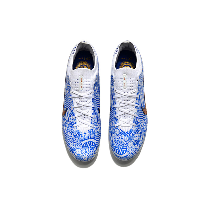 Air Zoom Mercurial Vapor XV Elite FG Soccer Shoes-White/Blue-2497443