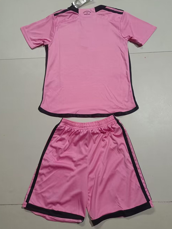 24-25 Inter Miami Home Kids Soccer Jersey