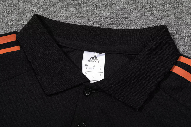 25-26 Colombia Black Polo Tracksuit