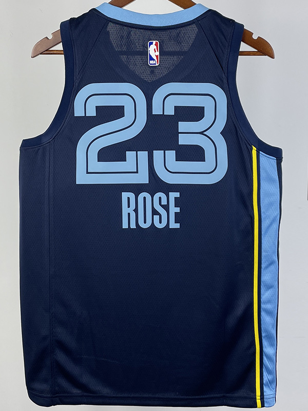 22-23 GRIZZLIES ROSE #23 Dark Blue Top Quality ...