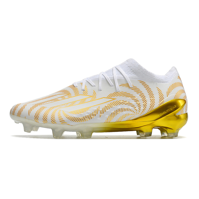 X Speedportal .1 2022 World Cup Boots FG Soccer Shoes-White/Gold-9957227