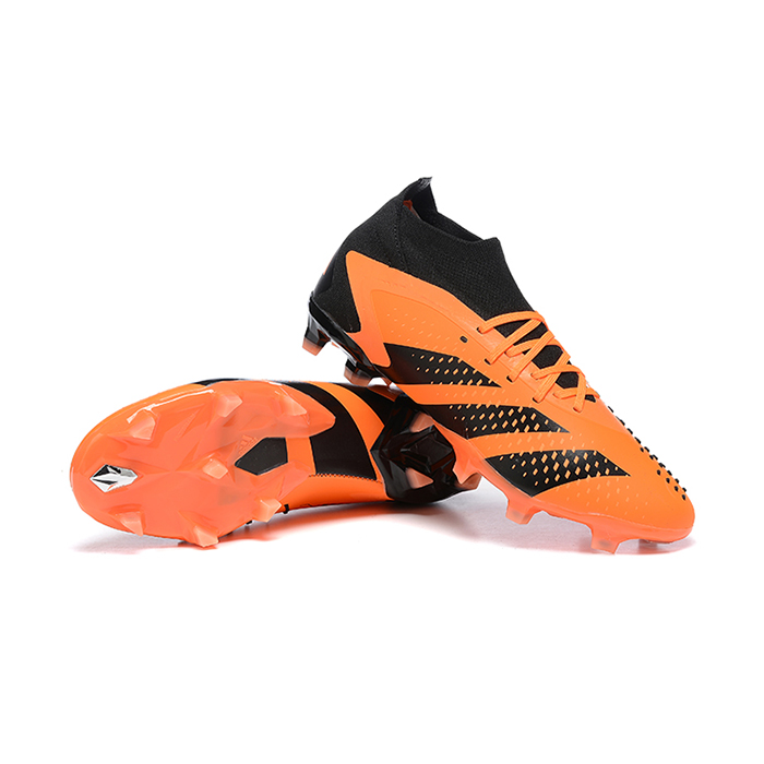 PREDATOR ACCURACY+ FG BOOTS Soccer Shoes-Orange/Black-9581461