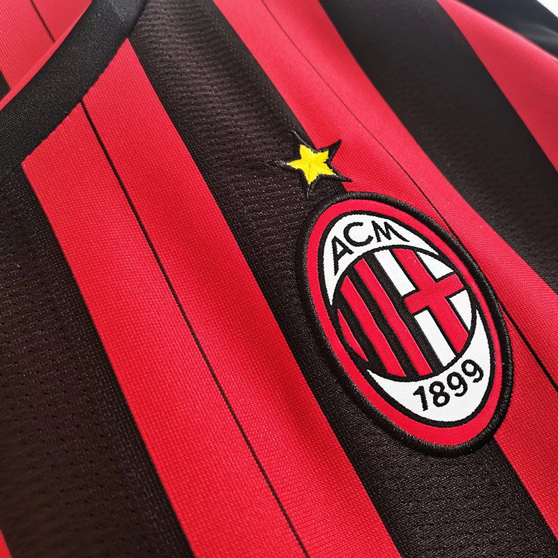 2013-2014 ACM Home Long Sleeve Retro Soccer Jer...