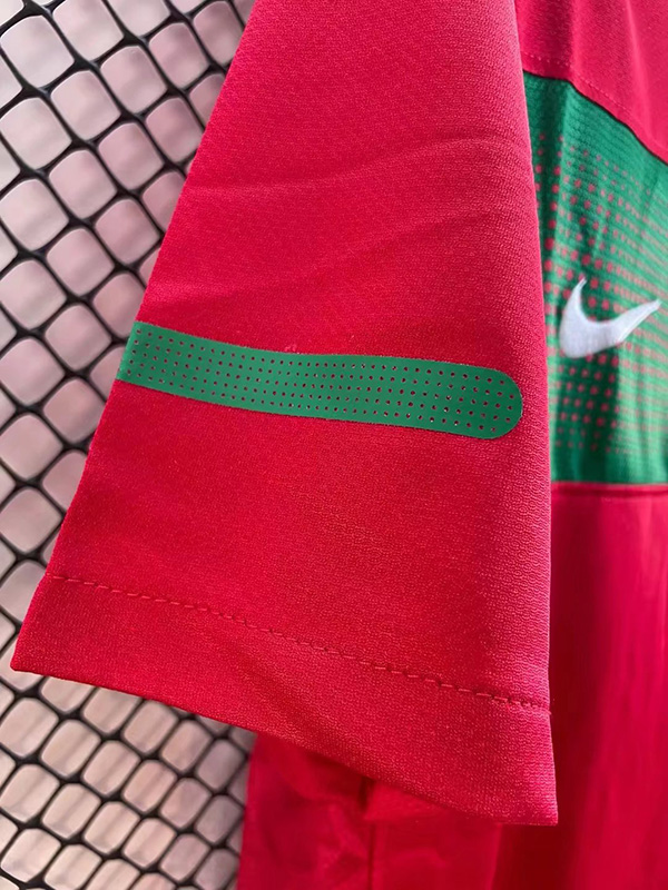 2010 Portugal Home Retro Soccer Jersey