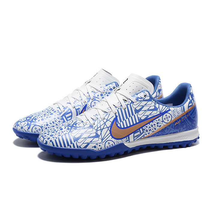 Air Zoom Mercurial Vapor- XV Academy TF Soccer Shoes-White/Blue-7830712