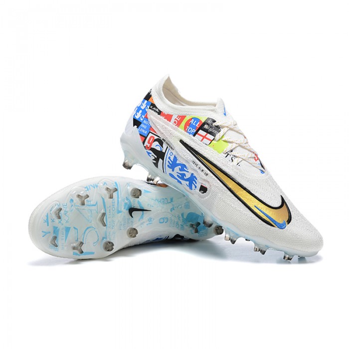 Phantom GX Elite FG Soccer Shoes-White/Gold-8358112