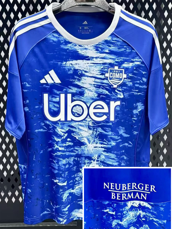 25-26 Como Home Fans Soccer Jersey
