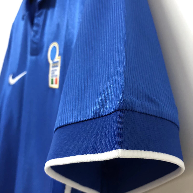 1998 Italy Home Retro Soccer Jersey