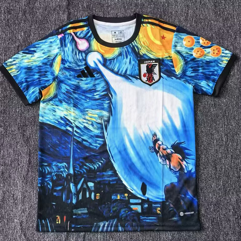 25-26 Japan Blue Special Edition Fans Soccer Jersey *气功悟空