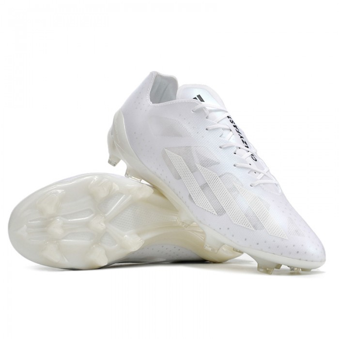 X Crazyfast+ FG Soccer Shoes-All White-3615902