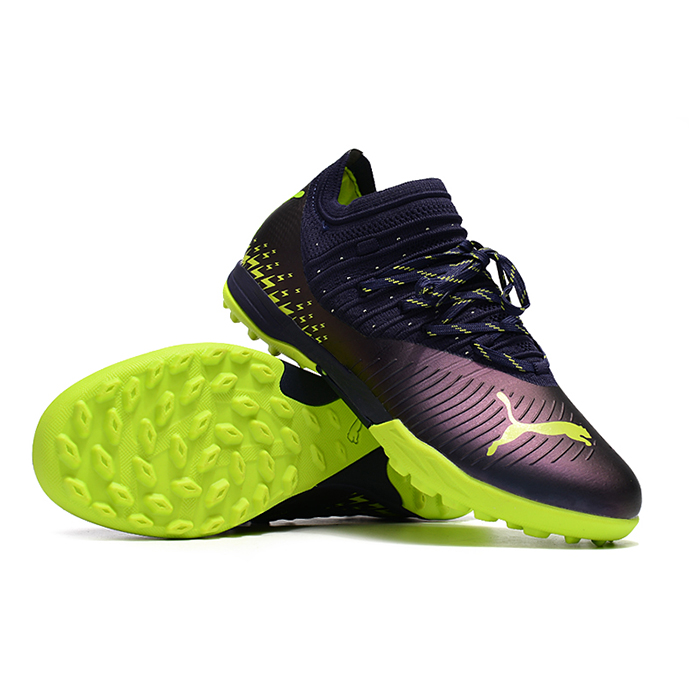 Neymar Future Z 1.3 Instinct TF Soccer Shoes-Purple/Green-1831291