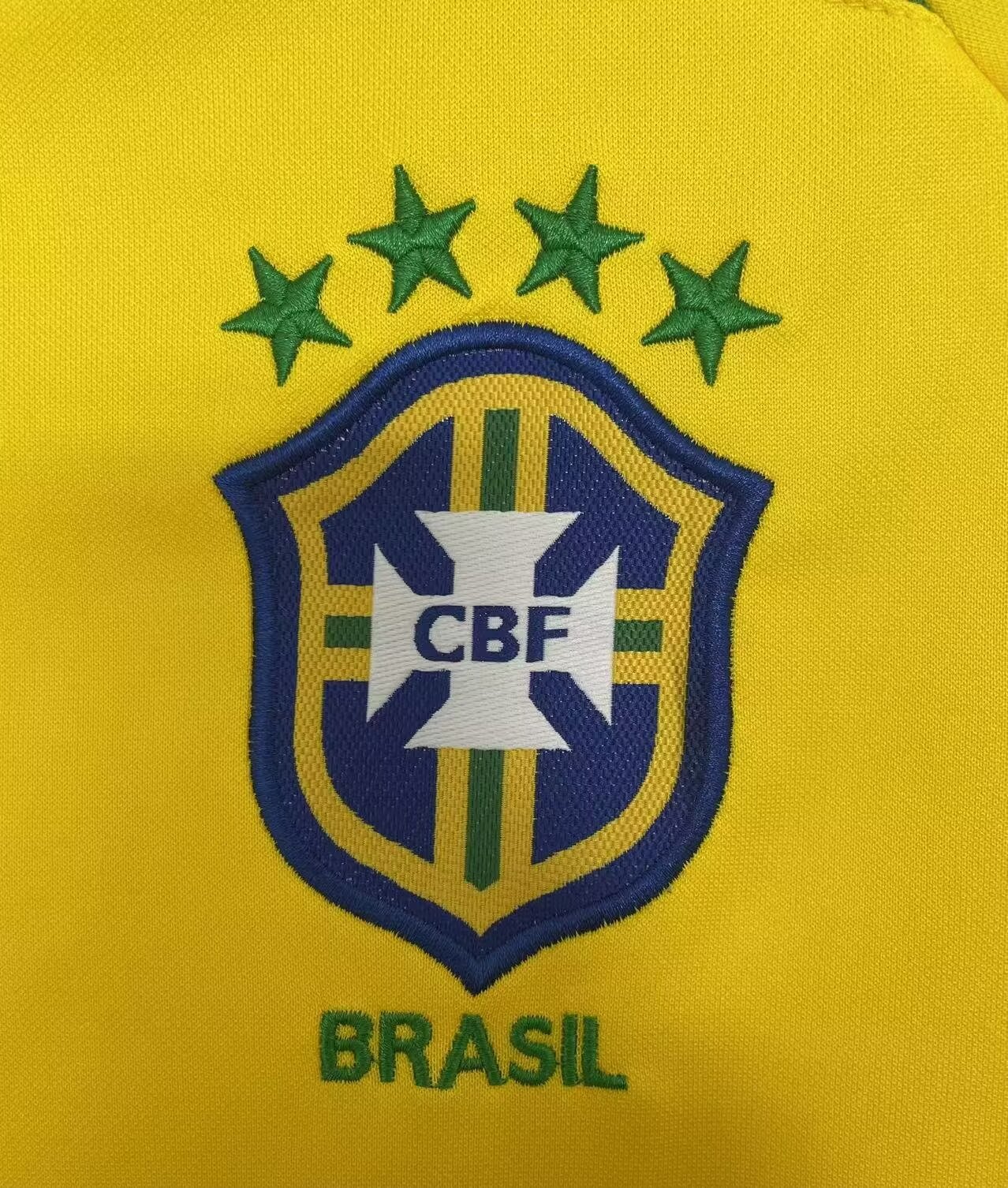 2002 Brazil Home Long Sleeve Retro Soccer Jersey (长袖