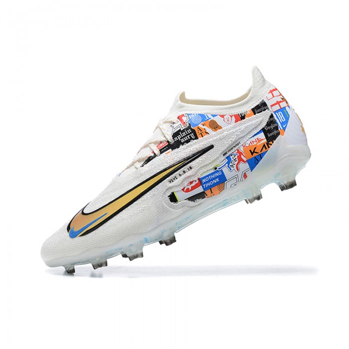 Phantom GX Elite FG Soccer Shoes-White/Gold-8358112