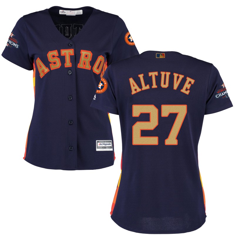 Houston Astros Women's baseball jersey ALTUVE 27