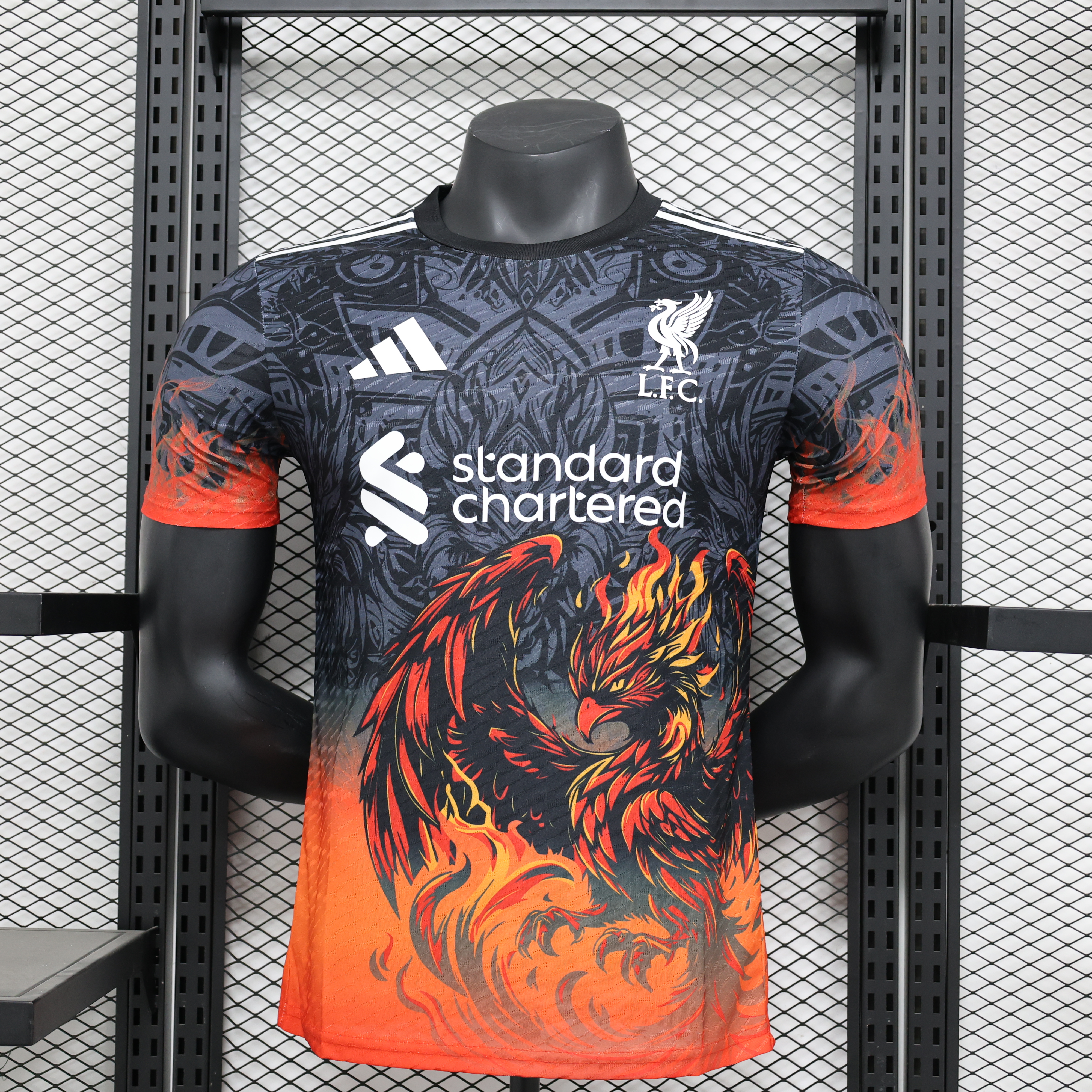 24-25 LIV Black Orange Special Edition Player Version Training shirts