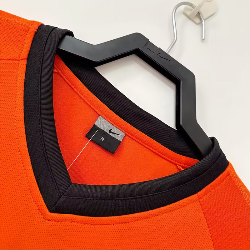 2000 Netherlands Home Retro Soccer Jersey