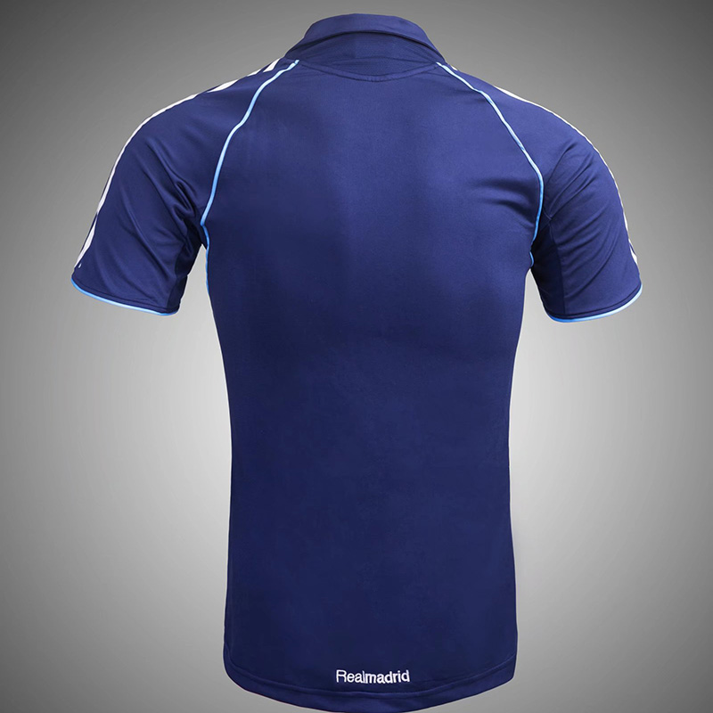 2005-2006 RMA Away Retro Soccer Jersey