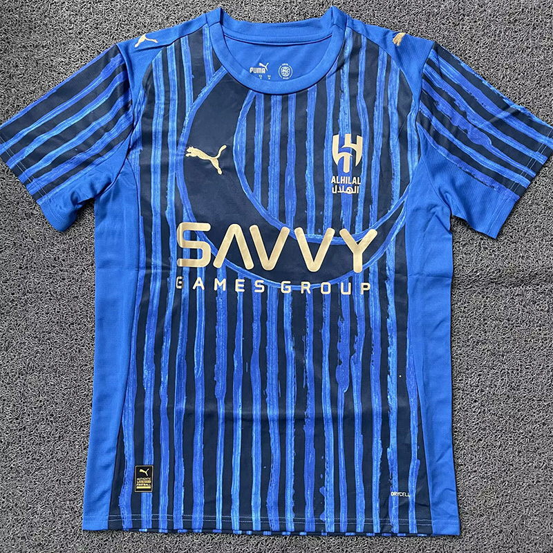 25-26 Al-Hilal Blue Fans Soccer Jersey