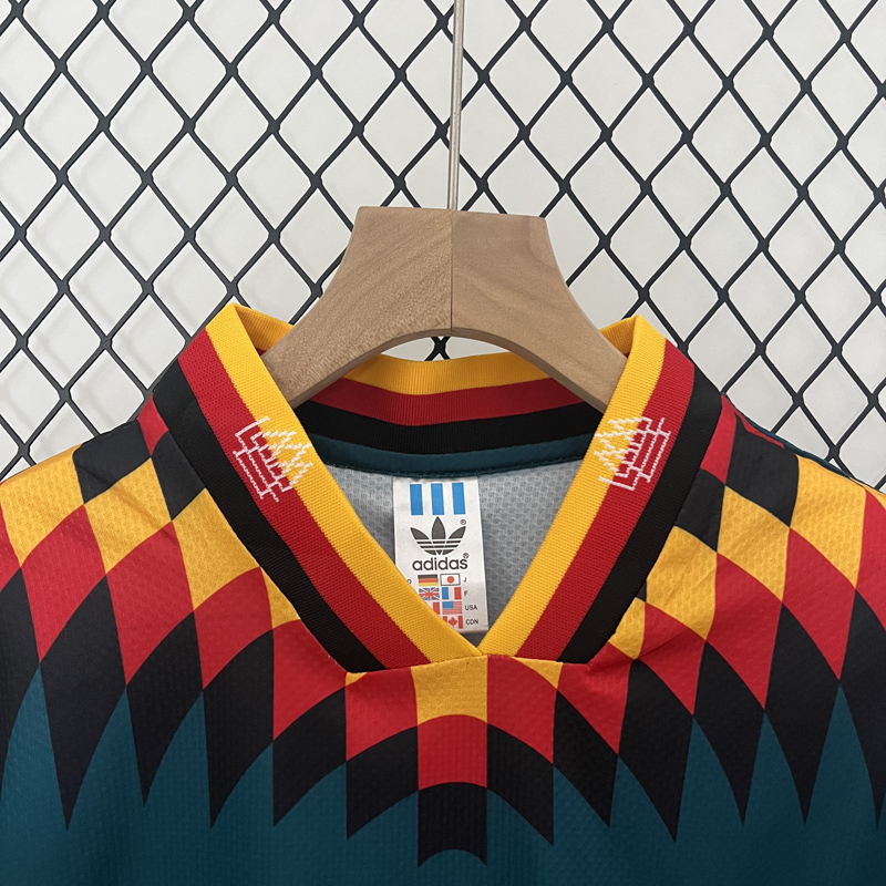 1994 Germany Away Kids Retro Soccer Jersey