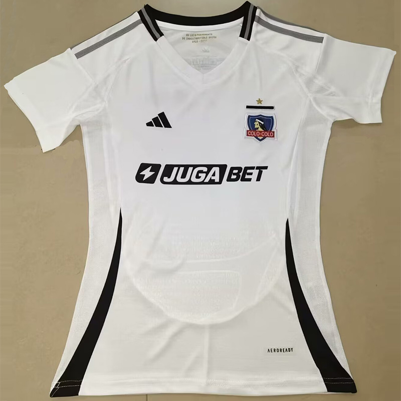 25-26 Colo-Colo Home Women Soccer Jersey (女)