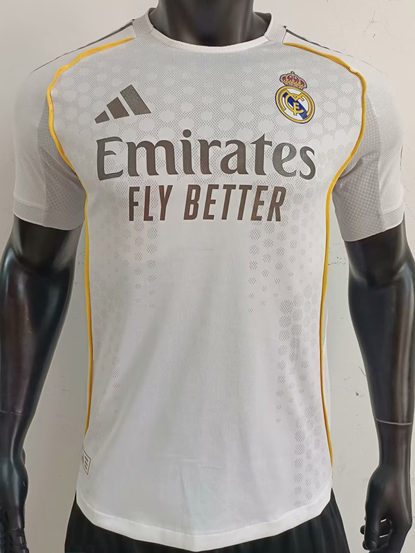 25-26 RMA Home Player Version Soccer Jersey