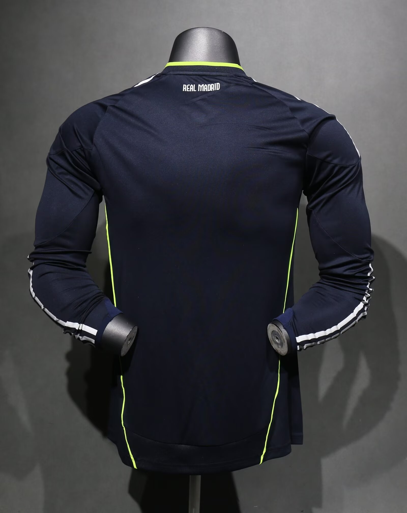 2010-2011 RMA Away Player Version 长袖球员 Long Sleeve Retro Soccer Jersey