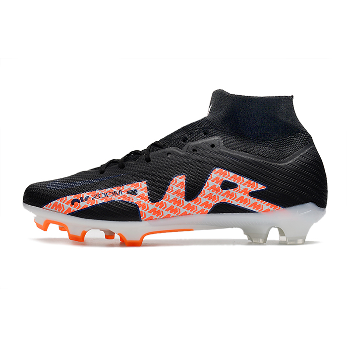 Air Zoom Mercurial Superfly IX Elite FG Soccer Shoes-Black/Red-4652149