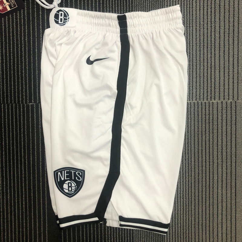NETS White Edition Top Quality NBA Pants