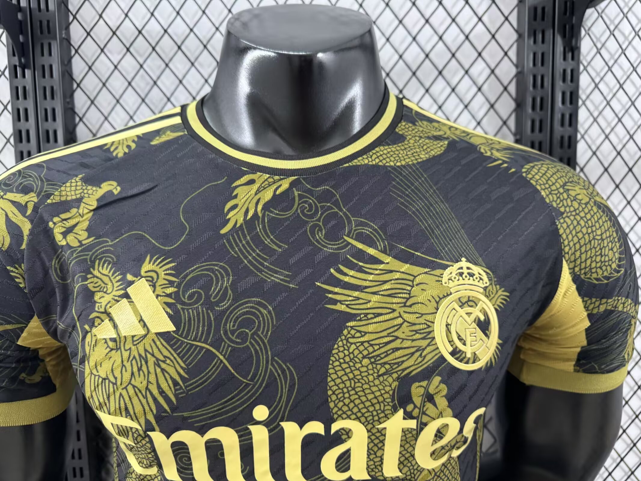 25-26 RMA Black Gold Special Edition Player Version Training Shirts