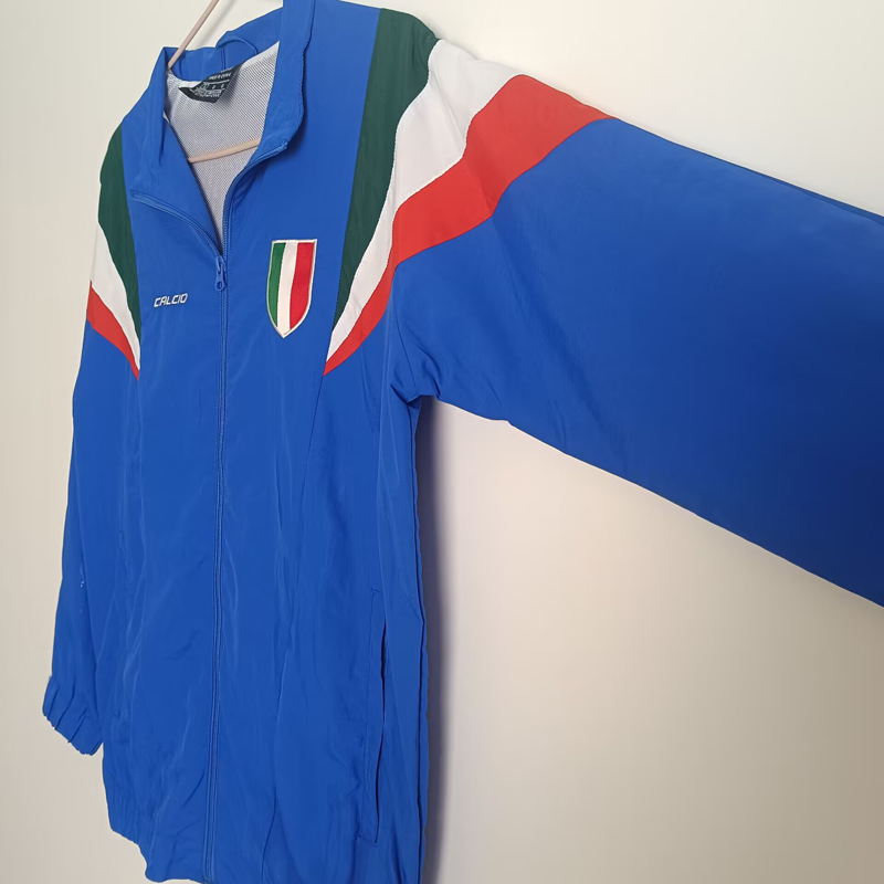 24-25 Italy Blue Windbreaker